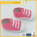 2015 Chine fantaisie mode flat canves bébé fille chaussures enfants